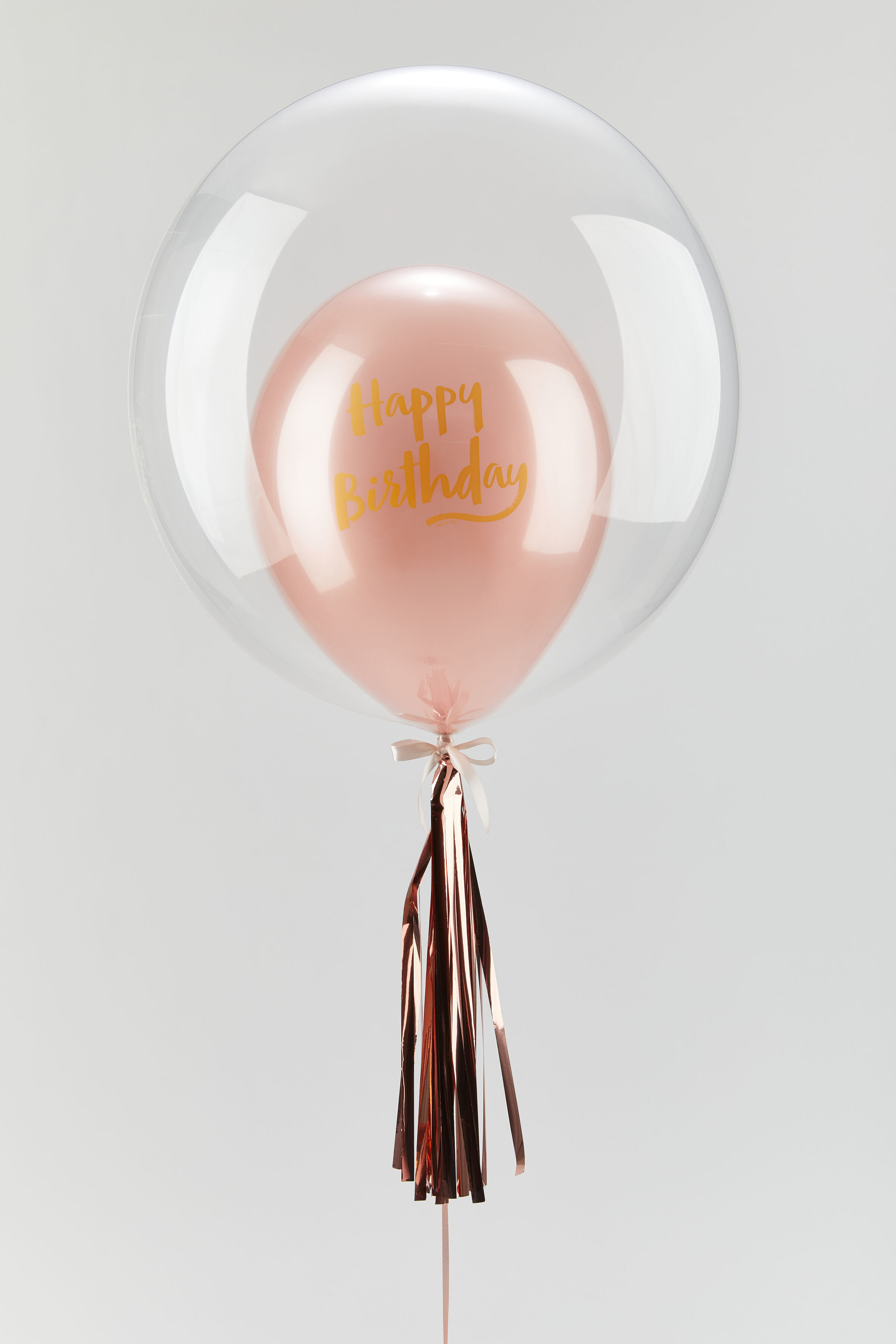 Rosegold Birthday Tassel